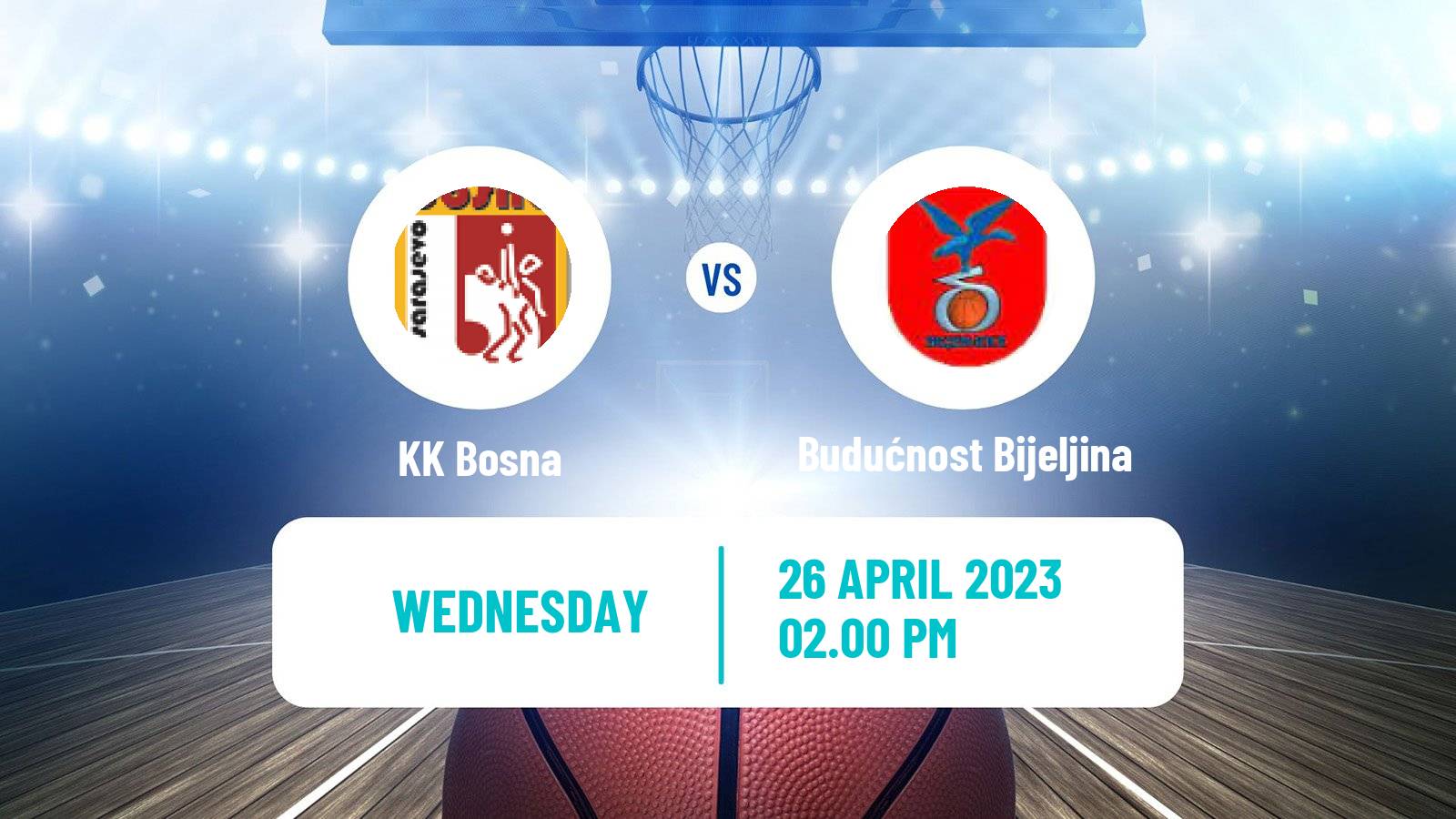 Basketball Bosnian Prvenstvo Basketball Bosna - Budućnost Bijeljina