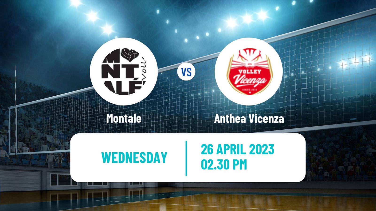 Volleyball Italian Serie A2 Volleyball Women Montale - Anthea Vicenza