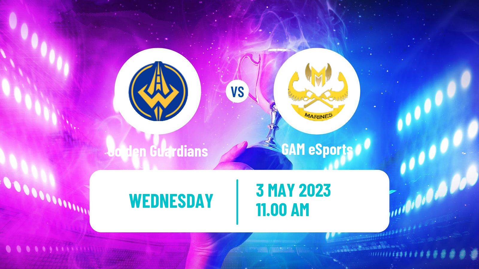 Esports eSports Golden Guardians - GAM eSports