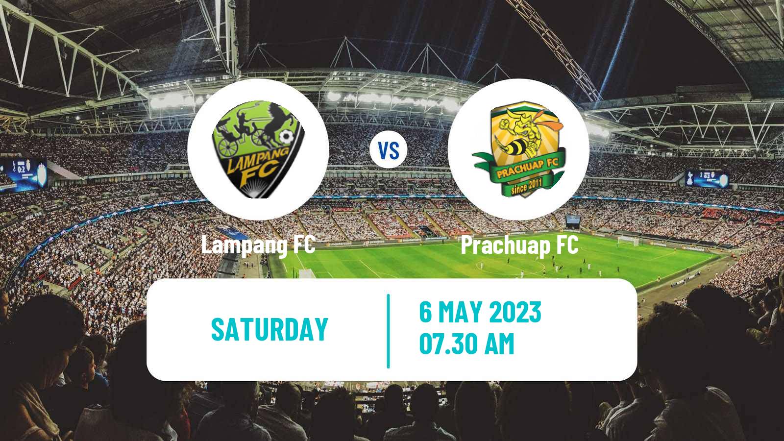 Soccer Thai League 1 Lampang - Prachuap