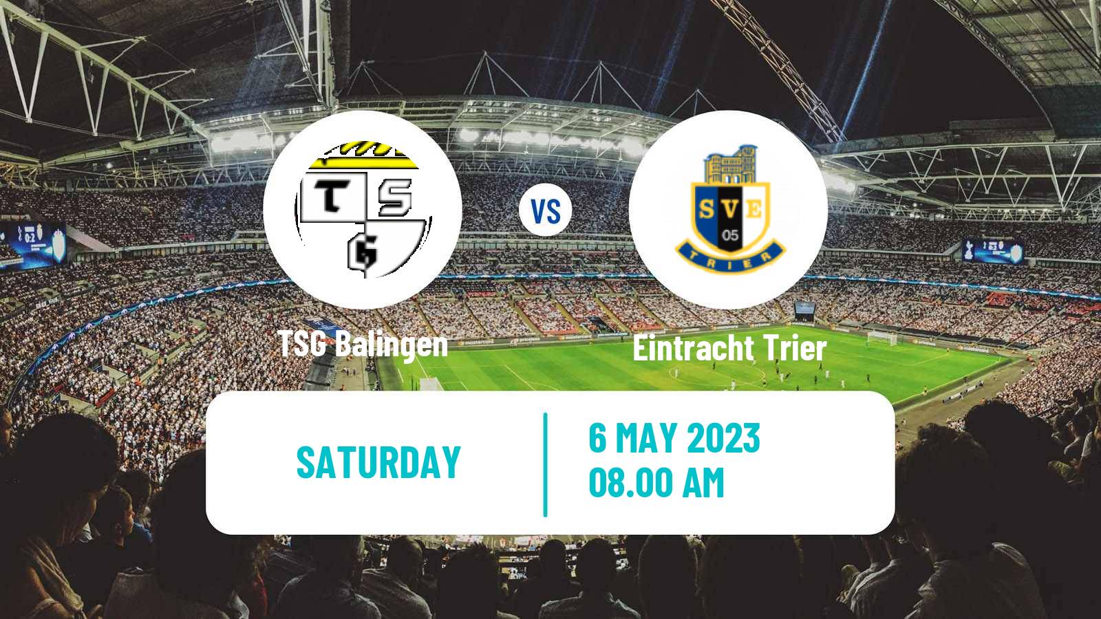Soccer German Regionalliga Sudwest Balingen - Eintracht Trier