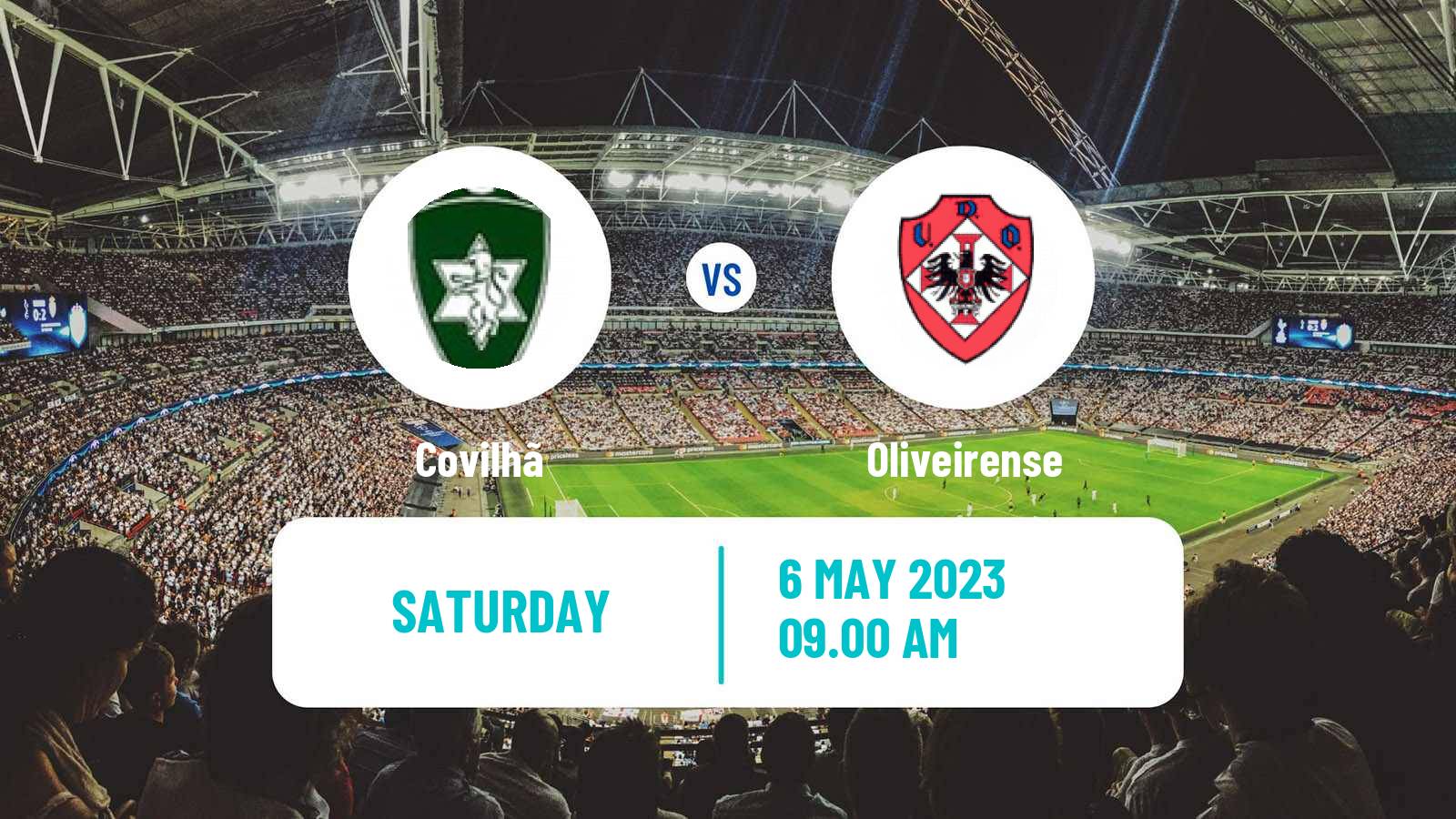 Soccer Portuguese Liga 2 Covilhã - Oliveirense