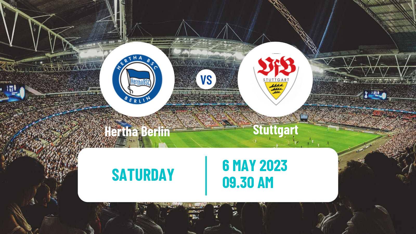 Soccer German Bundesliga Hertha Berlin - Stuttgart