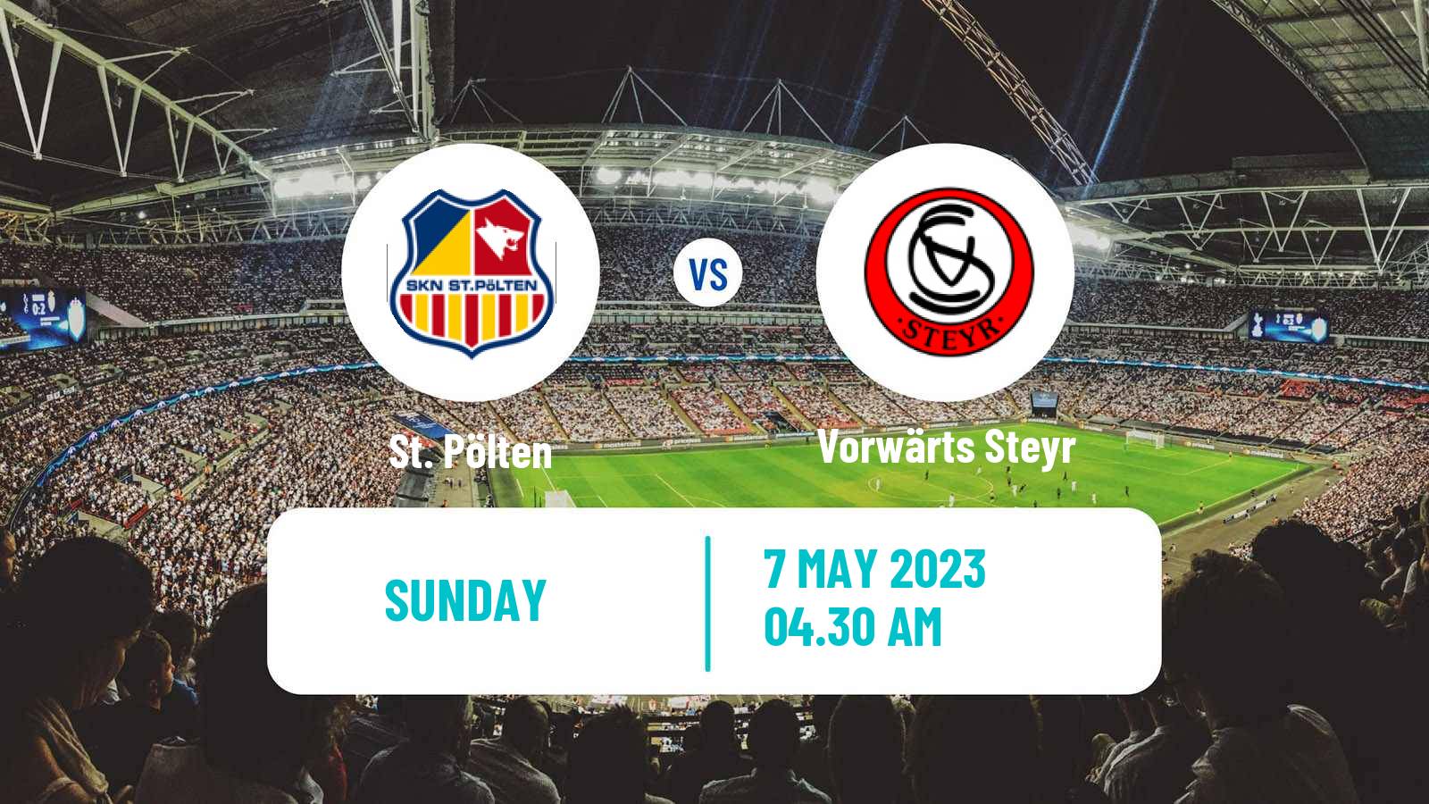 Soccer Austrian 2 Liga St. Pölten - Vorwärts Steyr
