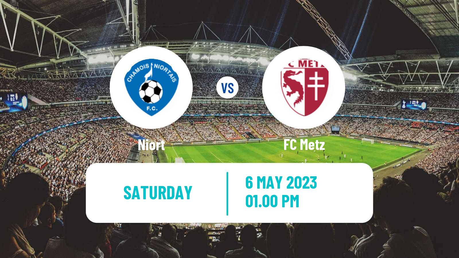 Soccer French Ligue 2 Niort - Metz