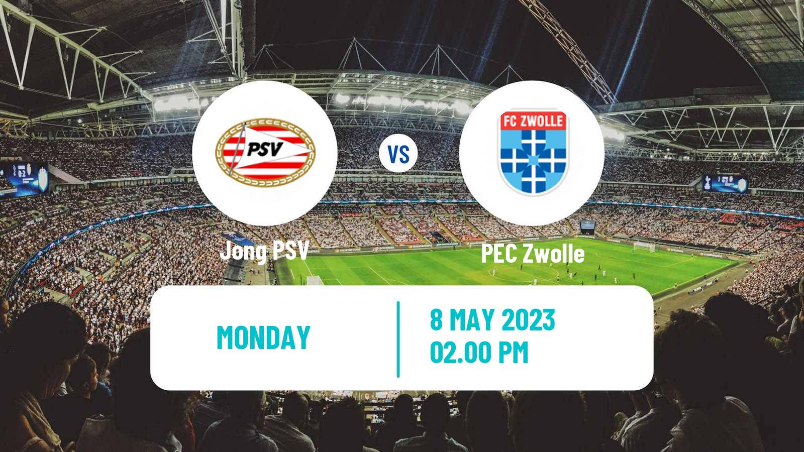 Soccer Dutch Eerste Divisie Jong PSV - Zwolle