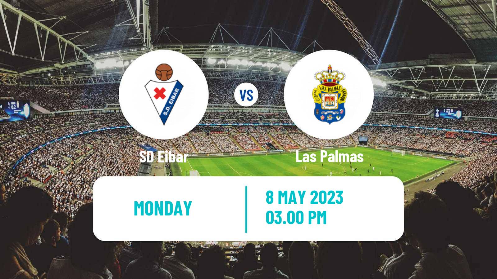 Soccer Spanish LaLiga2 Eibar - Las Palmas