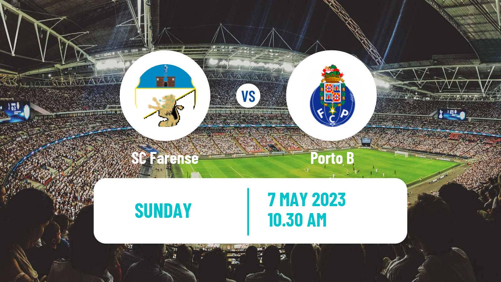 Soccer Portuguese Liga 2 Farense - Porto B