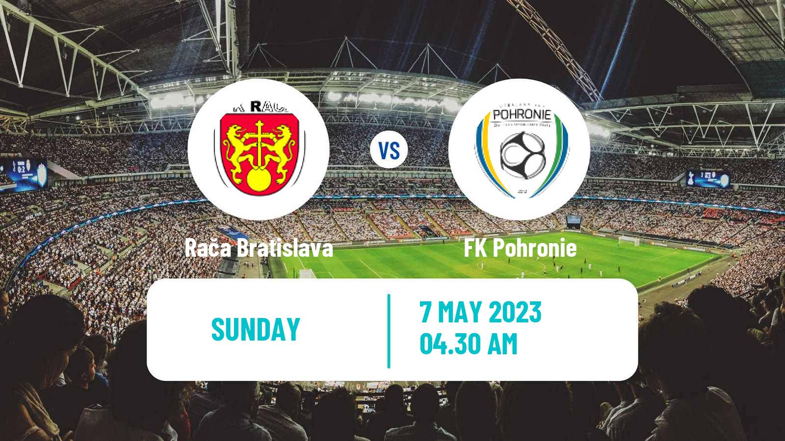 Soccer Slovak 2 Liga Rača Bratislava - Pohronie
