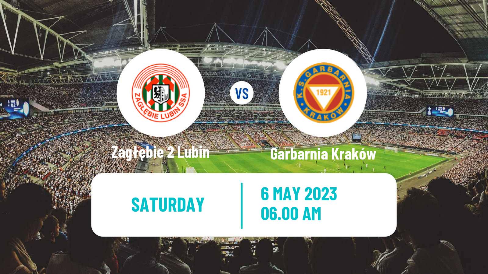 Soccer Polish Division 2 Zagłębie 2 Lubin - Garbarnia Kraków