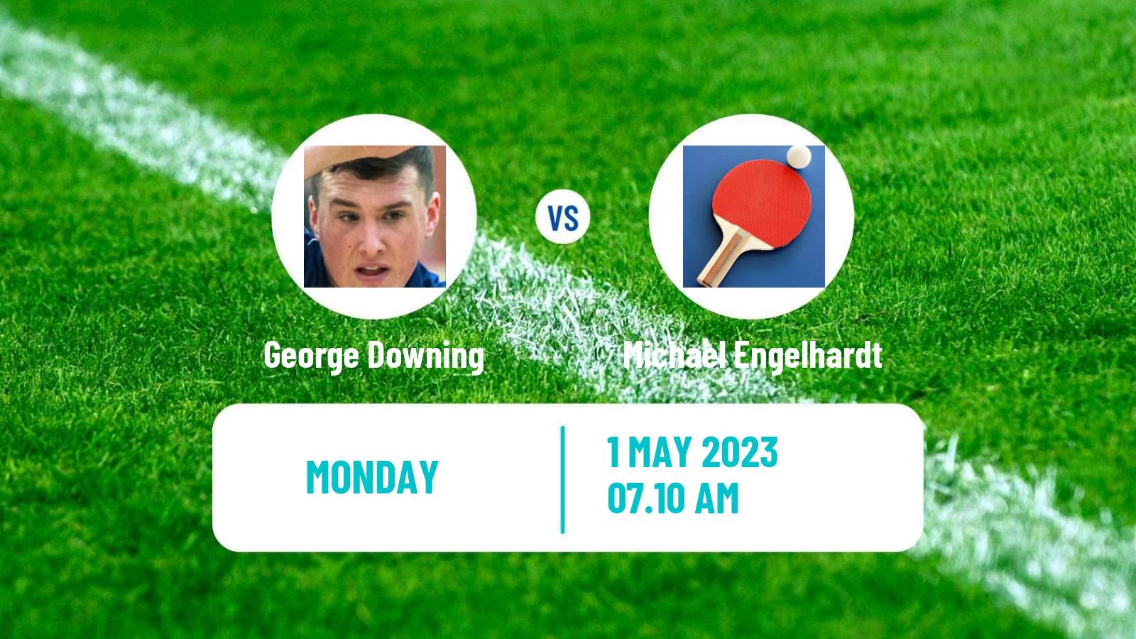 Table tennis Table Tennis George Downing - Michael Engelhardt