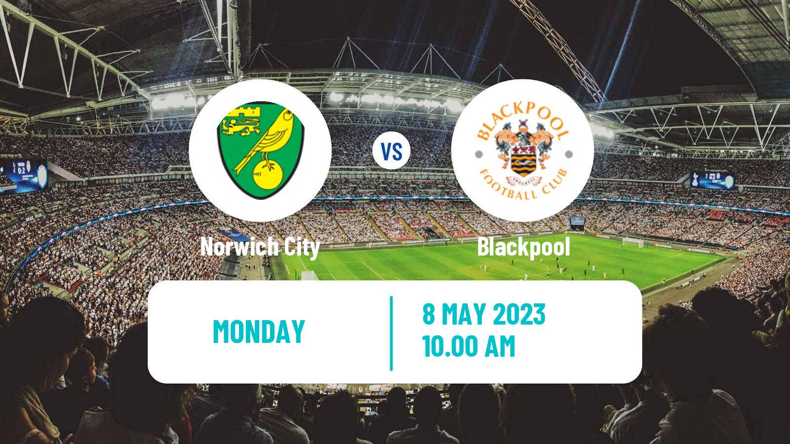 Soccer English League Championship Norwich City - Blackpool