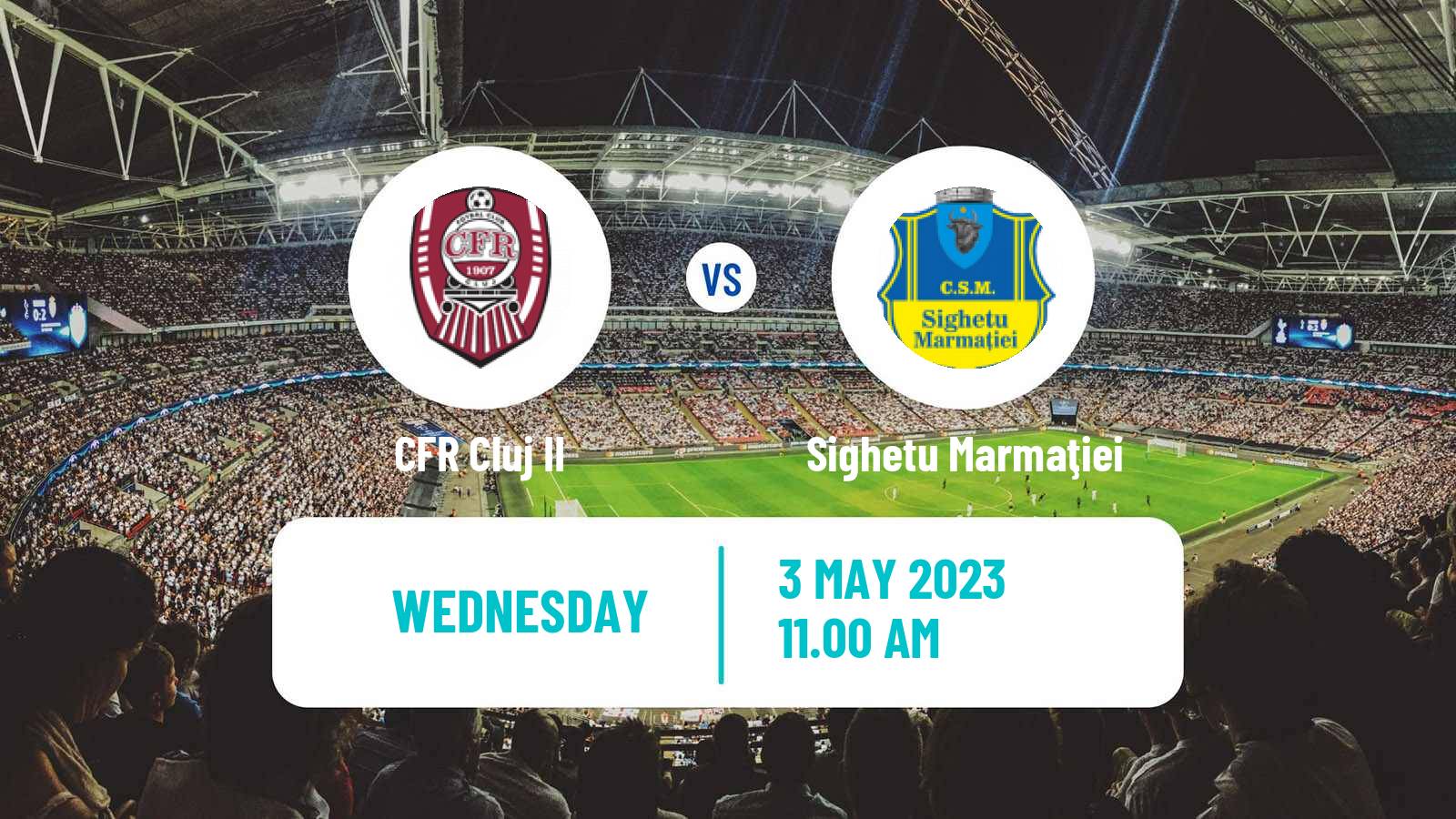 Soccer Romanian Liga 3 - Seria 10 CFR Cluj II - Sighetu Marmaţiei