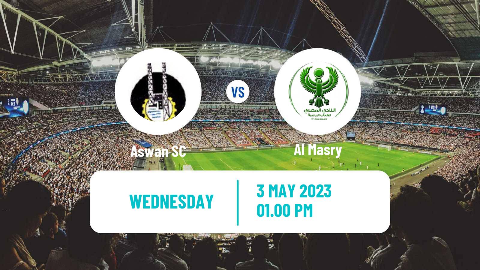 Soccer Egyptian Premier League Aswan - Al Masry