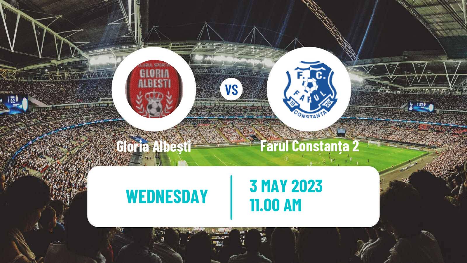 Soccer Romanian Liga 3 - Seria 3 Gloria Albești - Farul Constanța 2