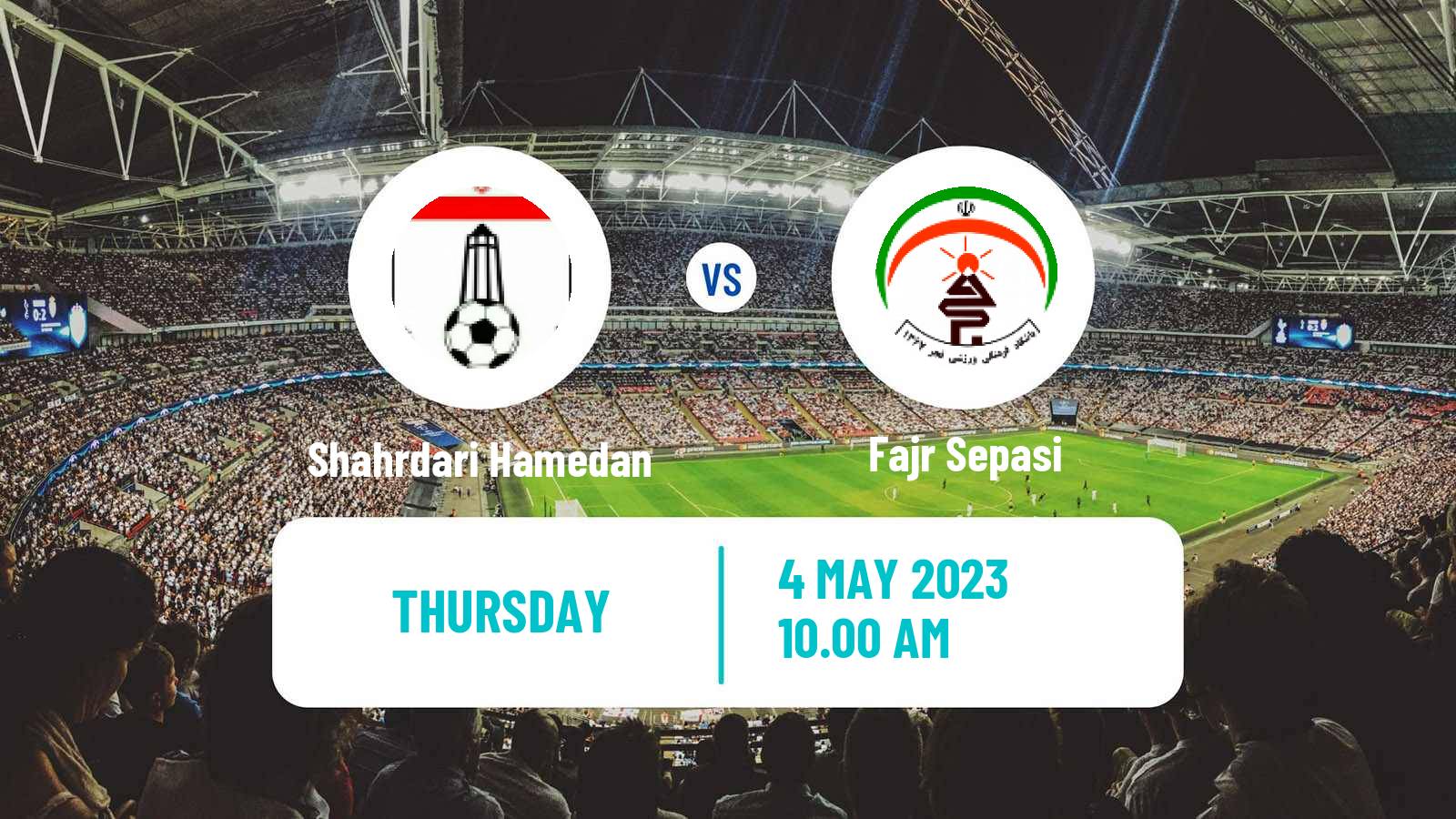 Football Iran Division 1 Shahrdari Hamedan - Fajr Sepasi