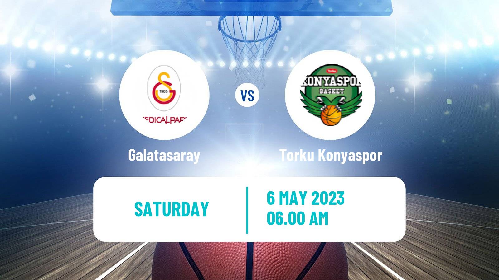 Basketball Turkish Basketball Super Ligi Galatasaray - Konyaspor