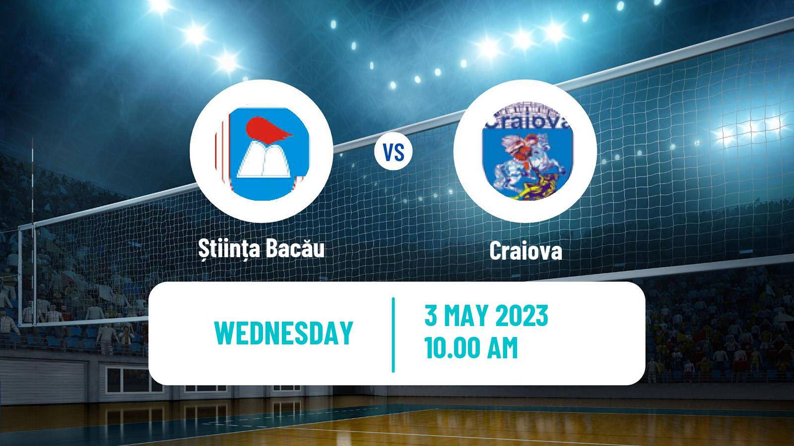 Volleyball Romanian Divizia A1 Volleyball Women Știința Bacău - Craiova