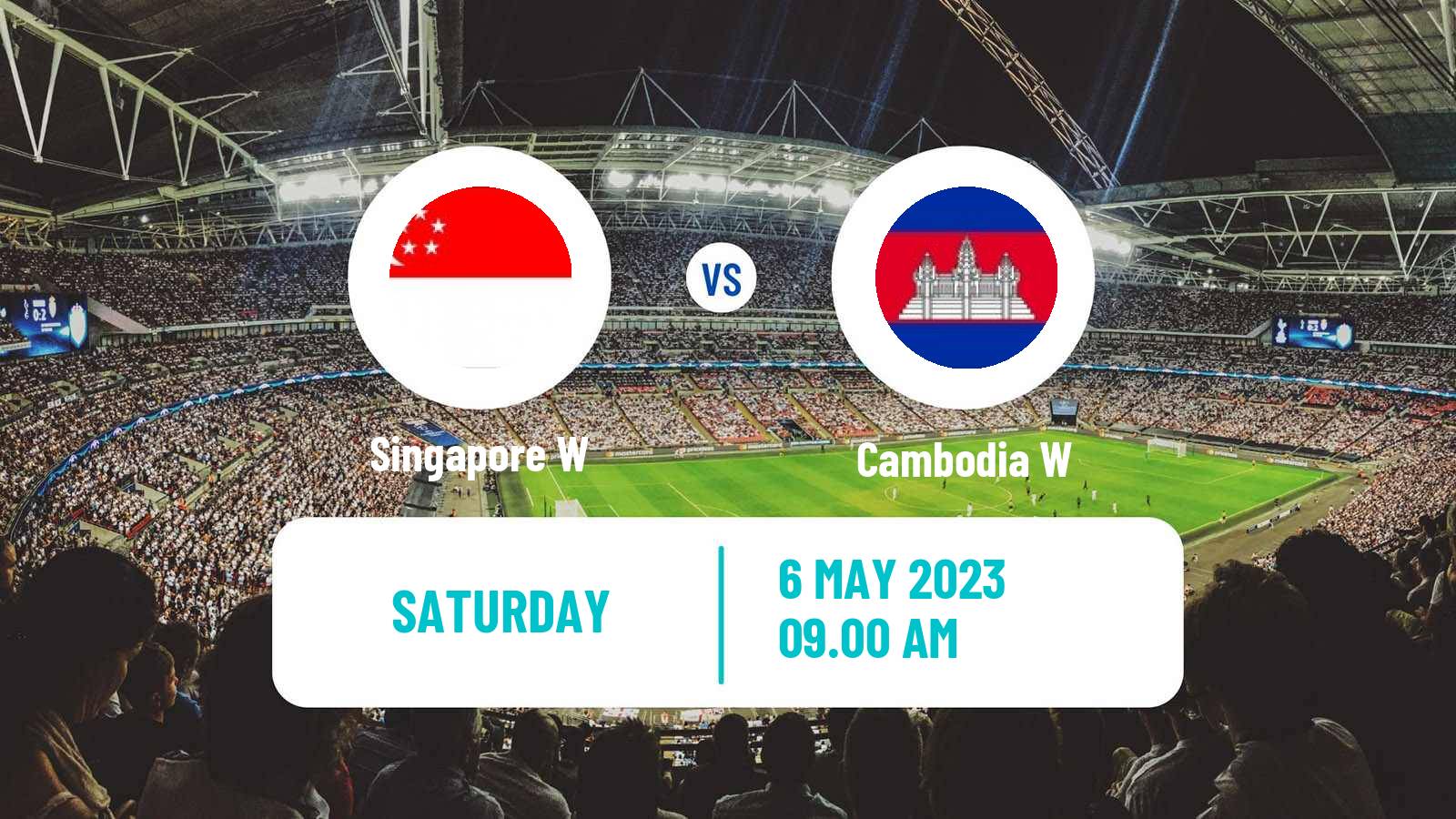 Soccer Southeast Asian Games Women Singapore W - Cambodia W