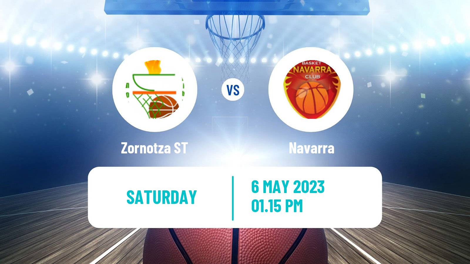 Basketball Spanish LEB Plata Zornotza ST - Navarra