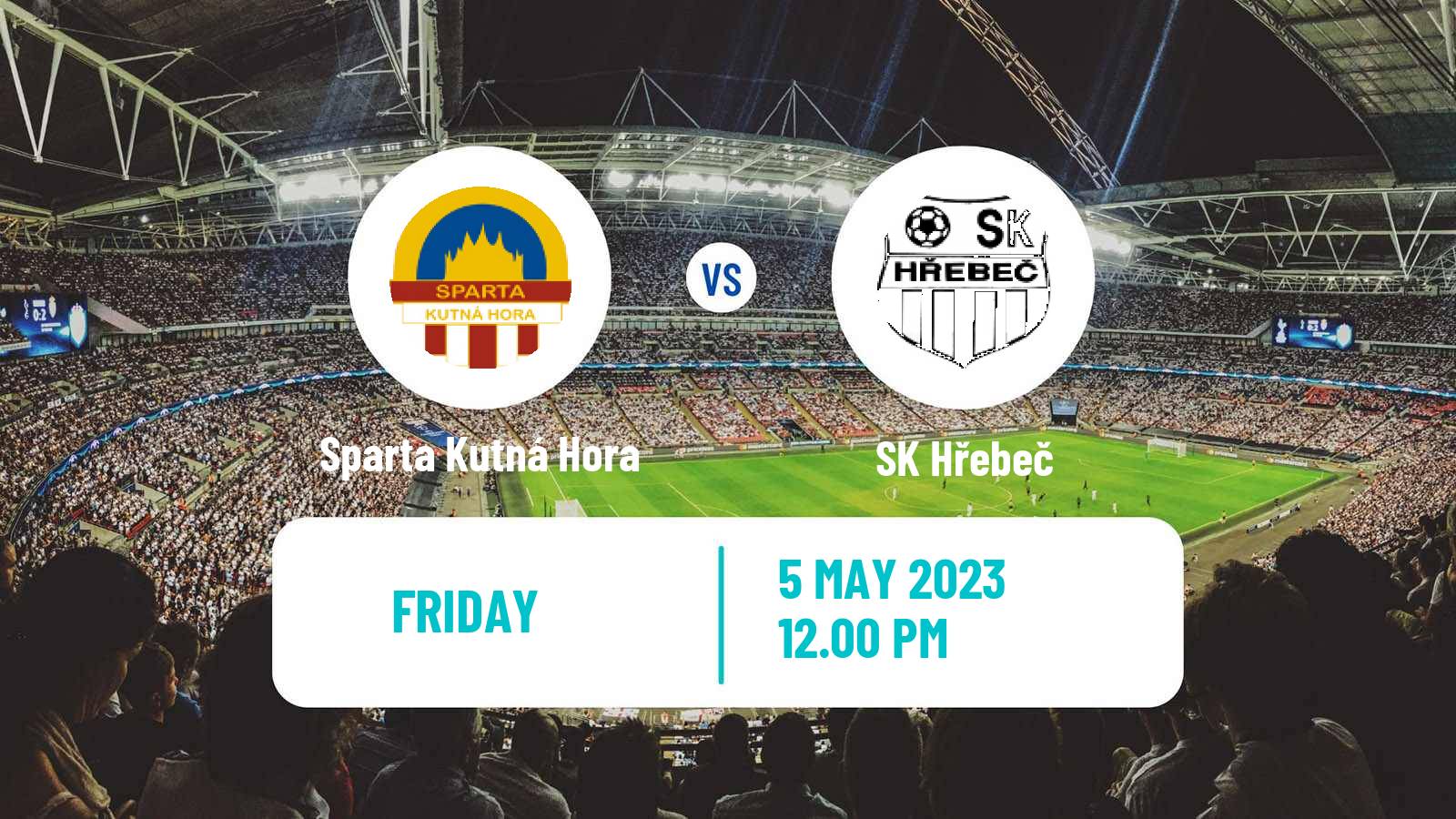 Soccer Czech Stredocesky KP Sparta Kutná Hora - Hřebeč