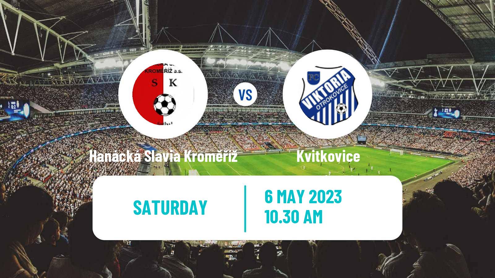 Soccer Czech MSFL Hanácká Slavia Kroměříž - Kvitkovice