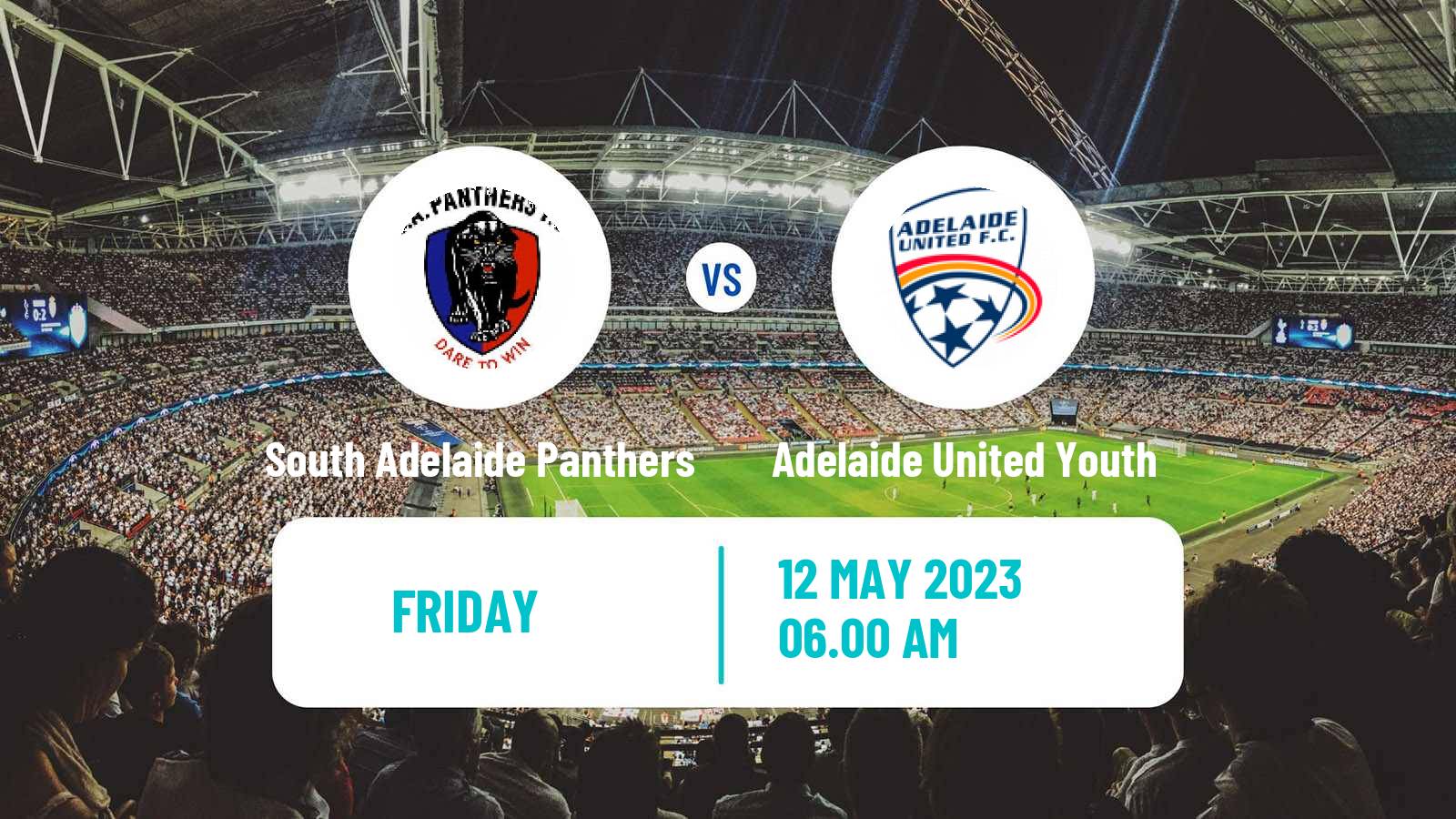 Soccer Australian NPL South Australian South Adelaide Panthers - Adelaide United Youth