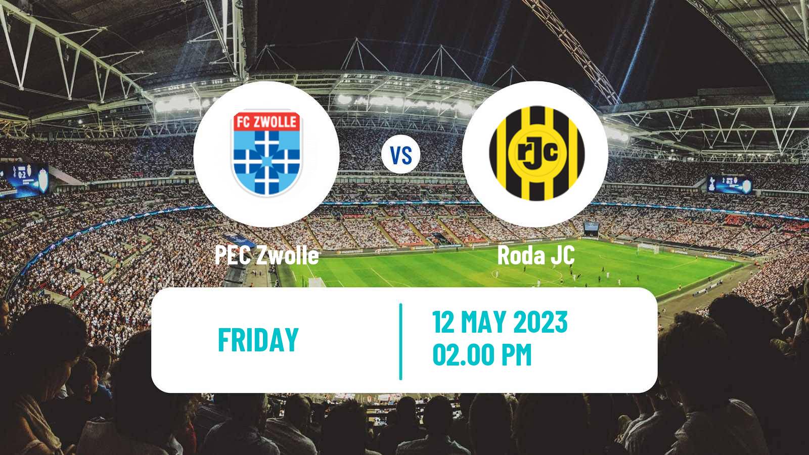 Soccer Dutch Eerste Divisie Zwolle - Roda