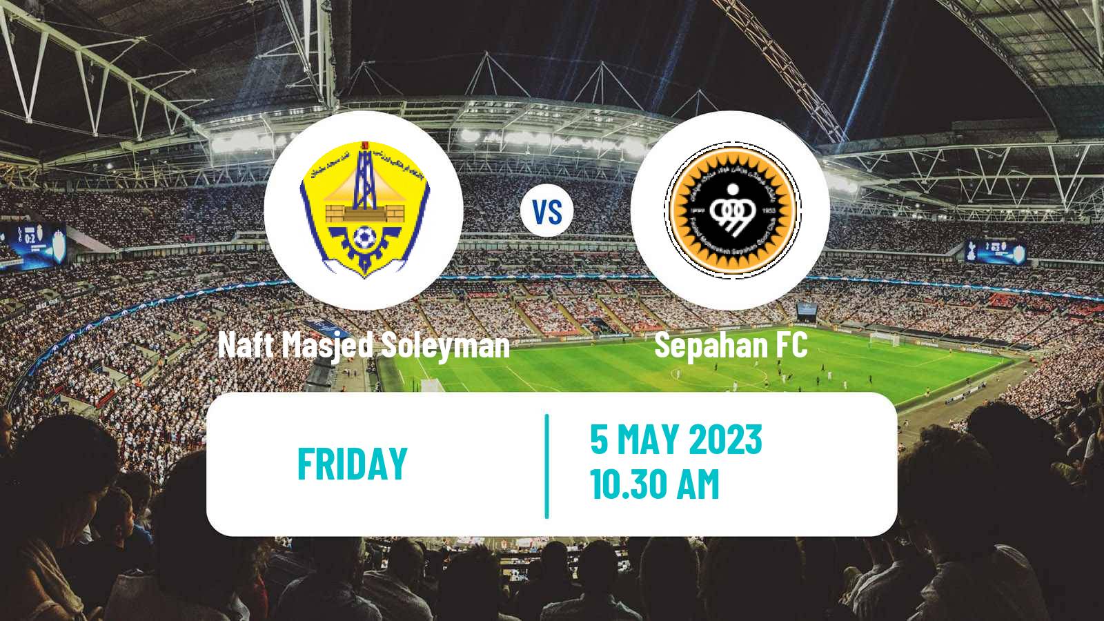 Soccer Iran Pro League Naft Masjed Soleyman - Sepahan