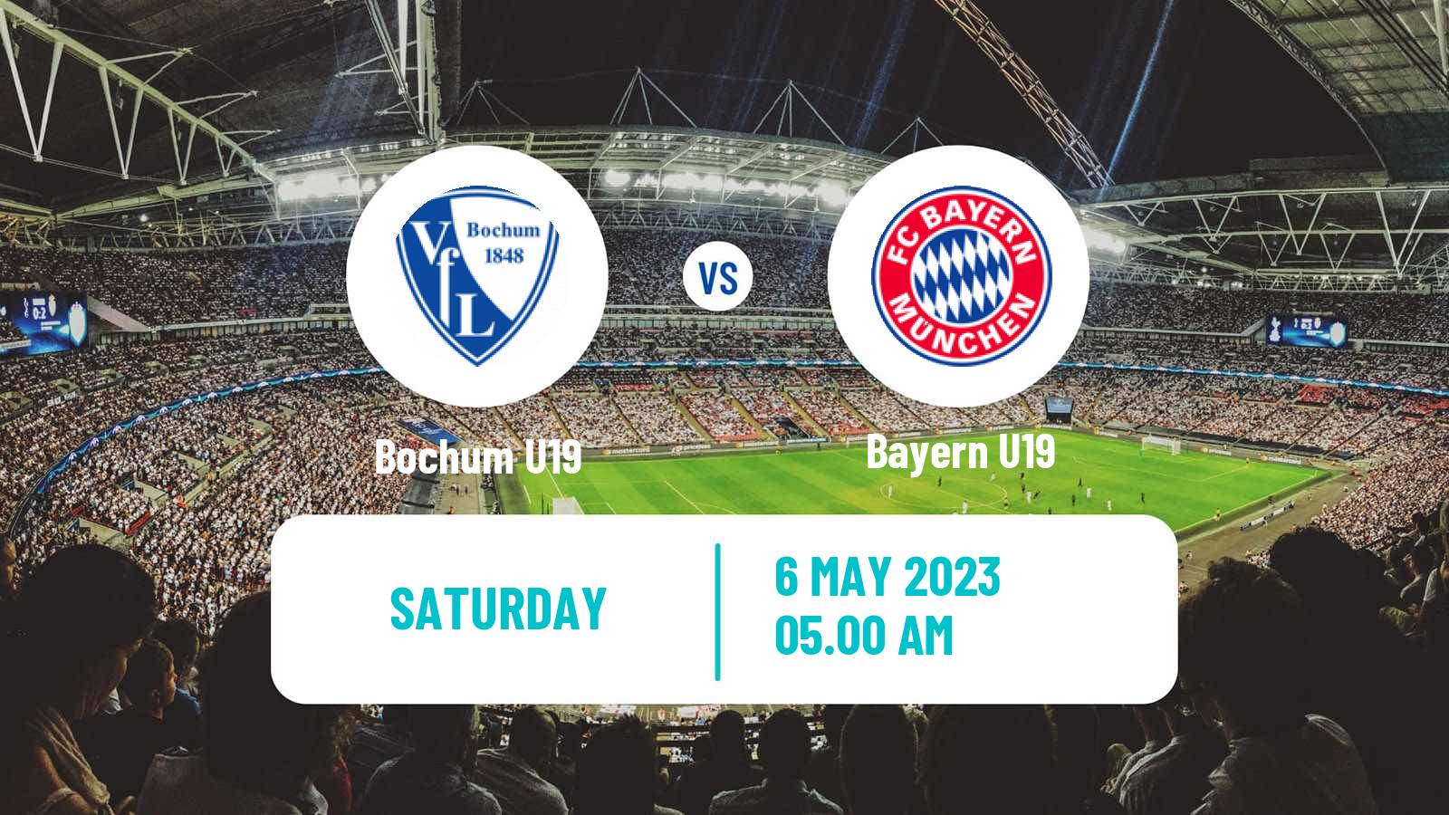 Soccer German Junioren Bundesliga Play Offs Bochum U19 - Bayern U19