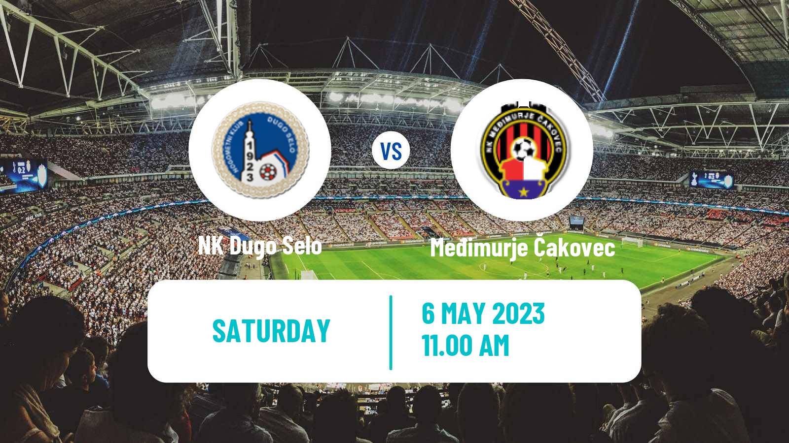 Soccer Croatian Druga NL Dugo Selo - Međimurje Čakovec