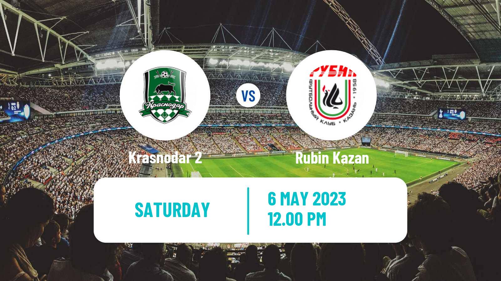 Soccer Russian FNL Krasnodar 2 - Rubin Kazan