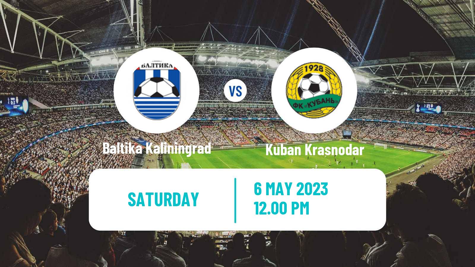 Soccer Russian FNL Baltika Kaliningrad - Kuban Krasnodar