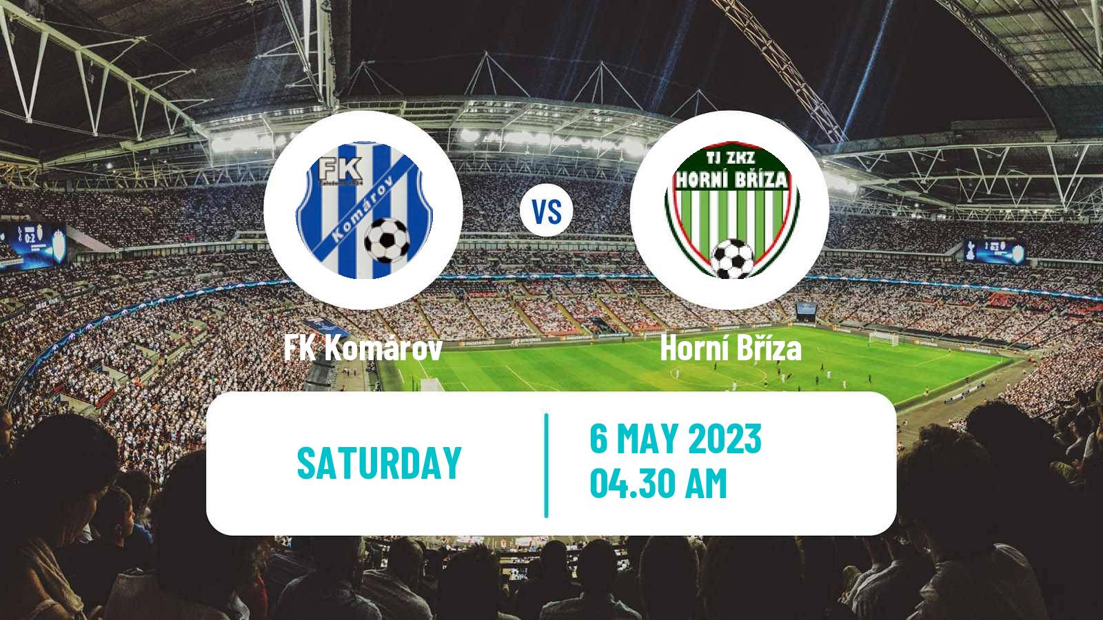Soccer Czech Division A Komárov - Horní Bříza