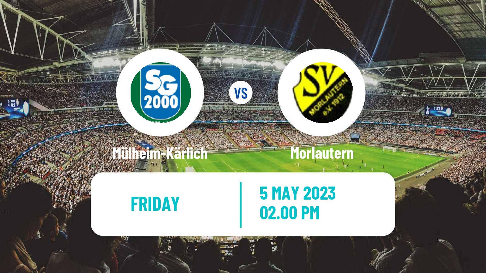 Soccer German Oberliga Rheinland-Pfalz/Saar Mülheim-Kärlich - Morlautern