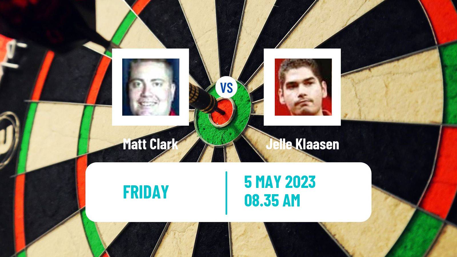 Darts Darts Matt Clark - Jelle Klaasen