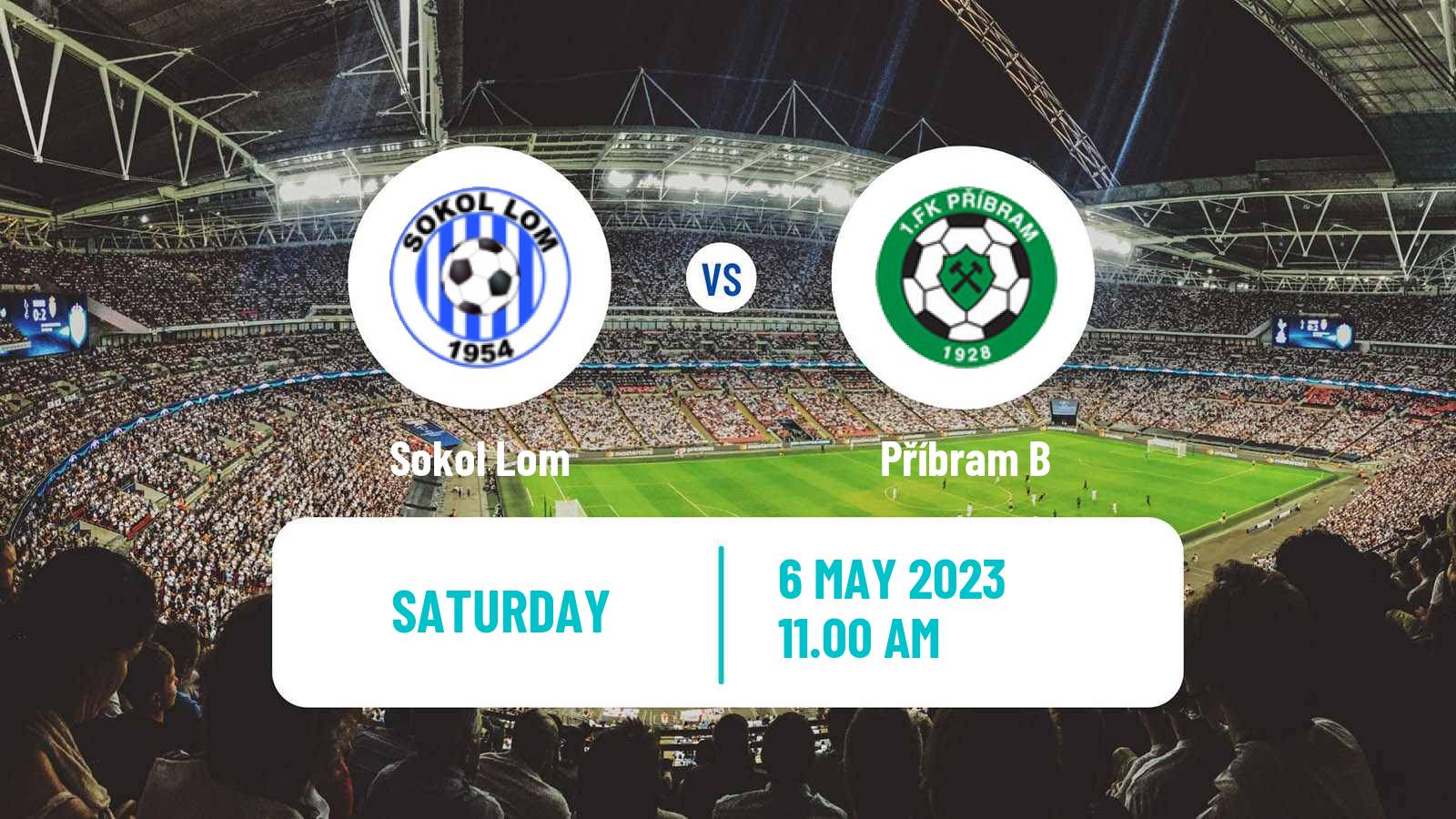 Soccer Czech Division A Sokol Lom - Příbram B