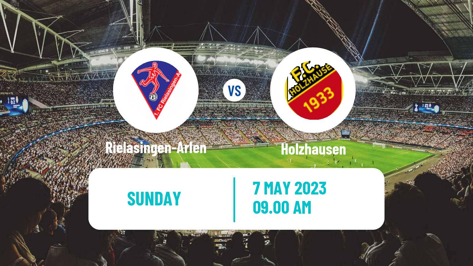 Soccer German Oberliga Baden-Württemberg Rielasingen-Arlen - Holzhausen