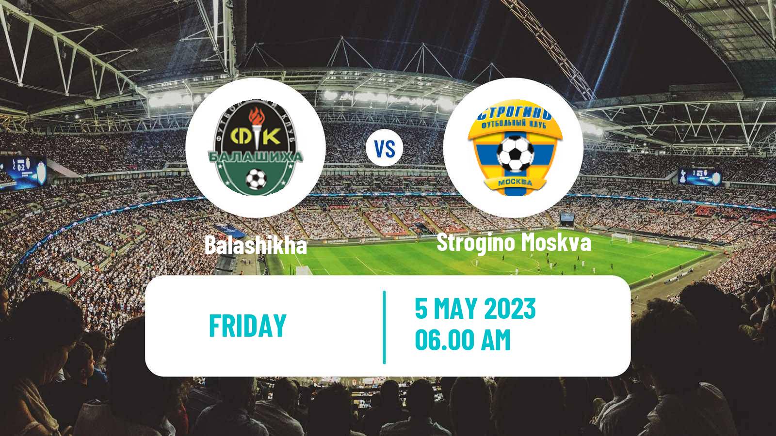 Soccer Russian FNL 2 Group 3 Balashikha - Strogino Moskva