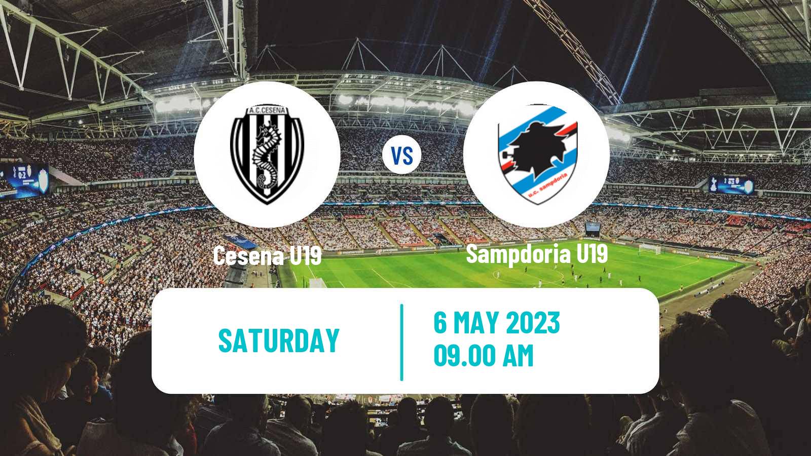 Soccer Italian Primavera 1 Cesena U19 - Sampdoria U19