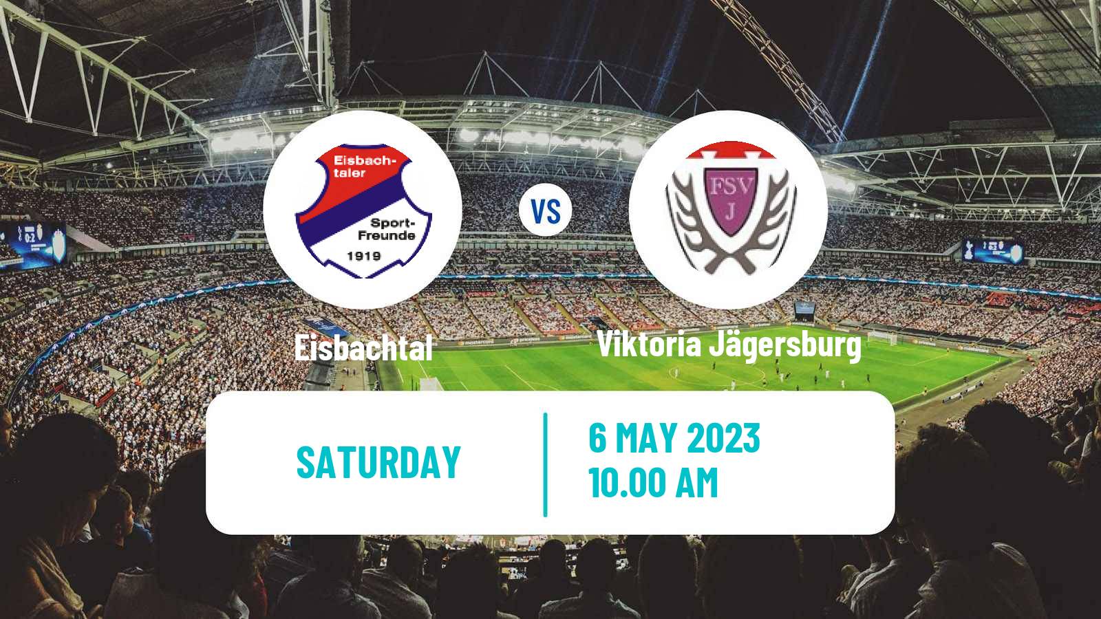 Soccer German Oberliga Rheinland-Pfalz/Saar Eisbachtal - Viktoria Jägersburg