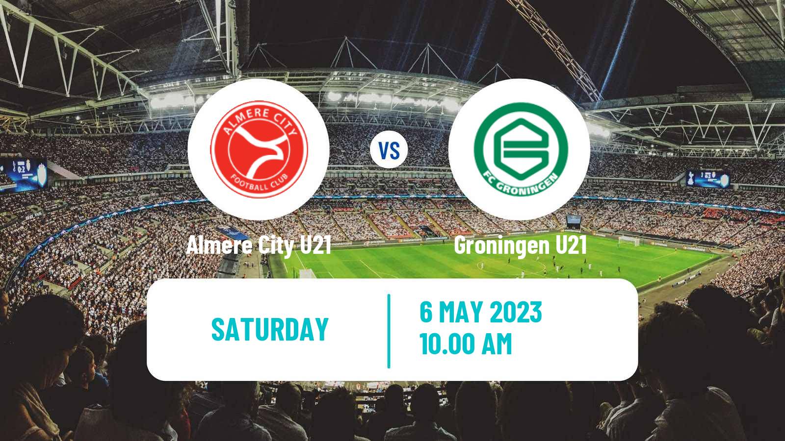 Soccer Dutch Divisie 1 U21 Almere City U21 - Groningen U21