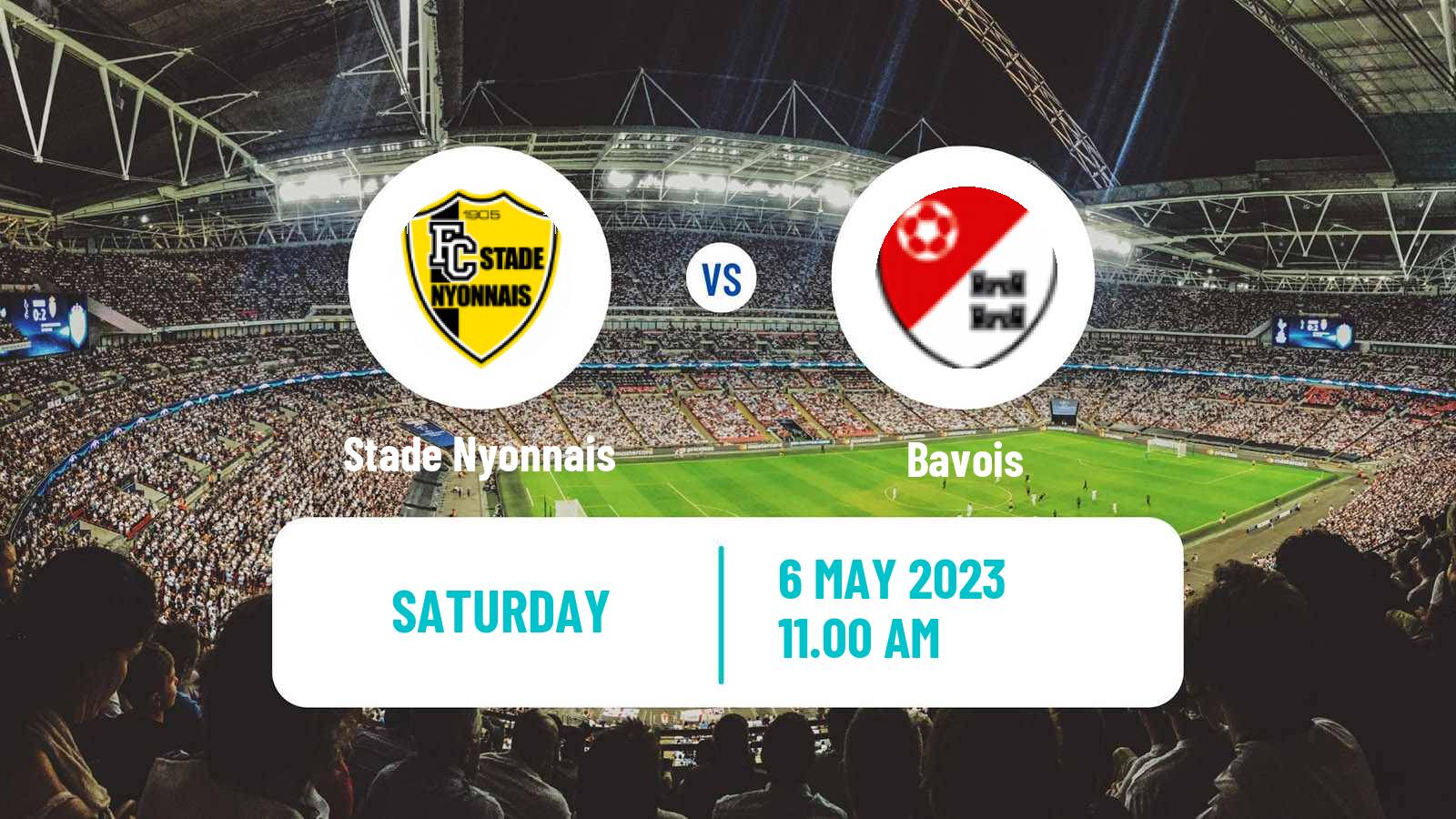 Soccer Swiss Promotion League Stade Nyonnais - Bavois