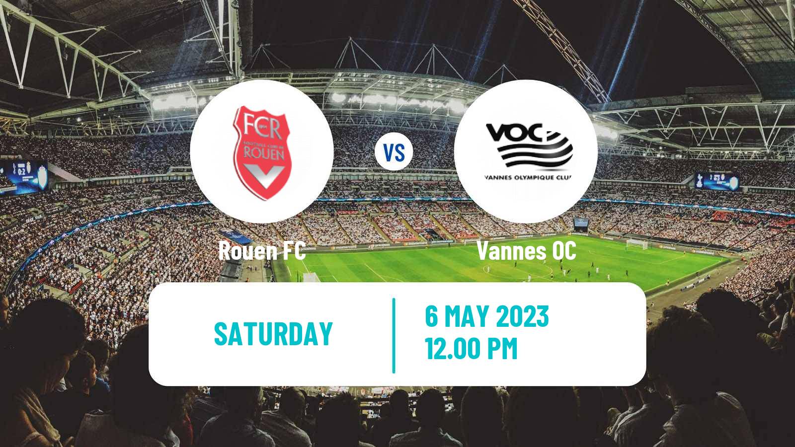 Soccer French National 2 - Group A Rouen FC - Vannes