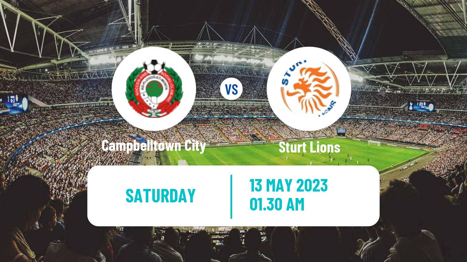 Soccer Australian NPL South Australian Campbelltown City - Sturt Lions