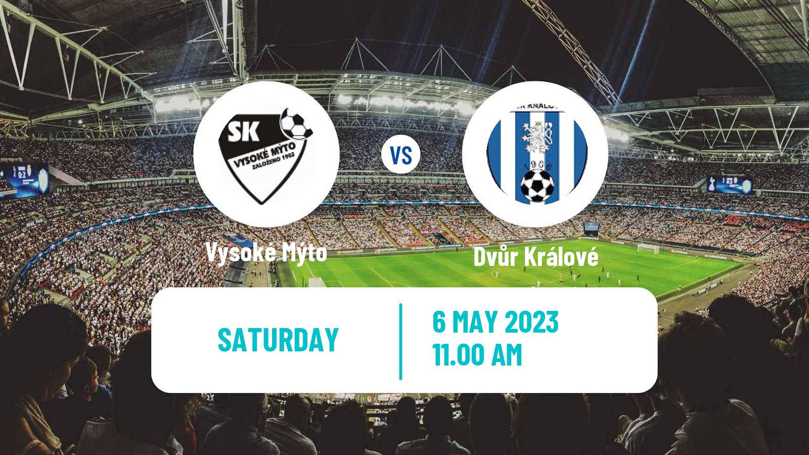 Soccer Czech Division C Vysoké Mýto - Dvůr Králové