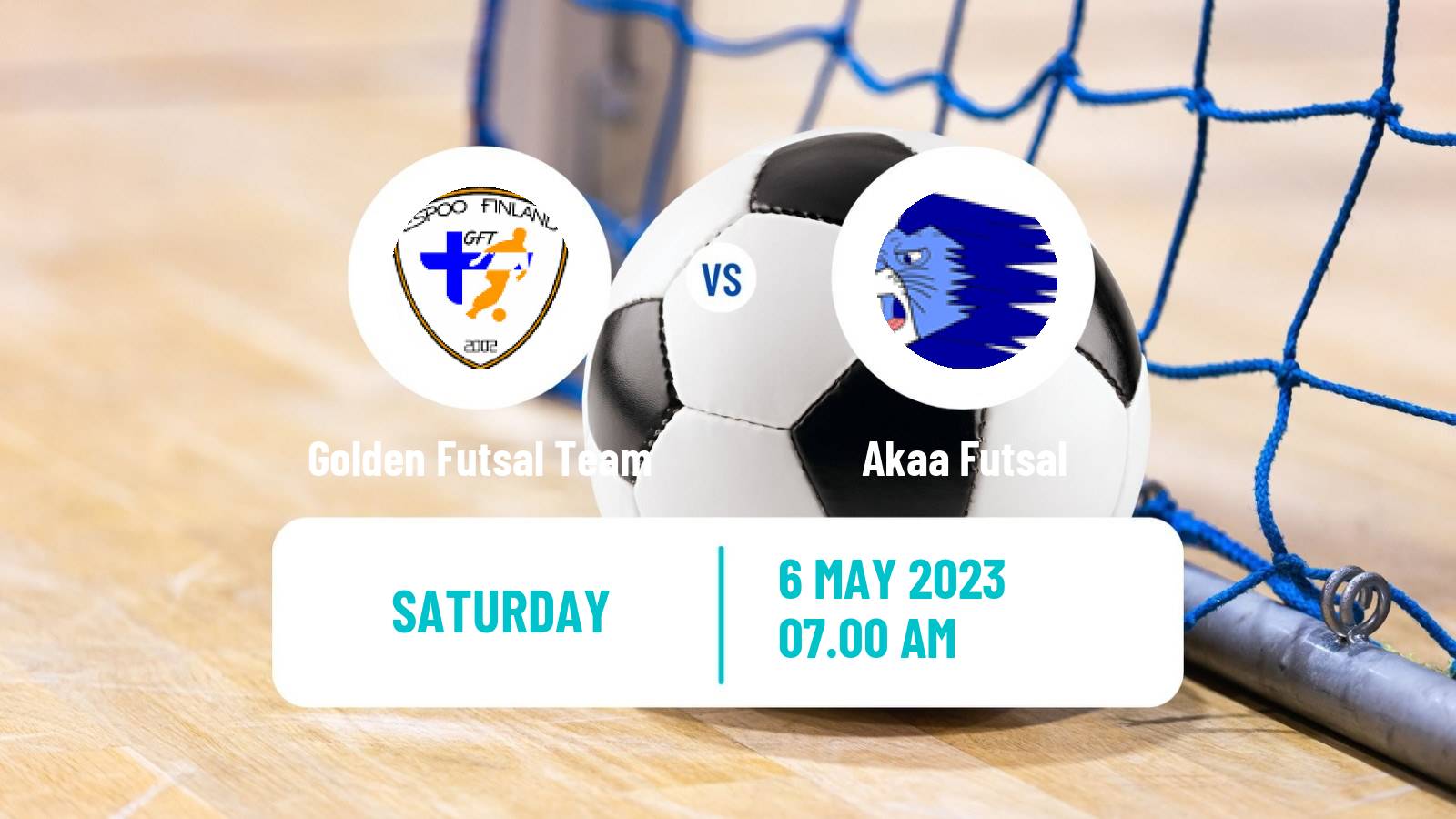 Futsal Finnish Liiga Futsal Golden Futsal Team - Akaa