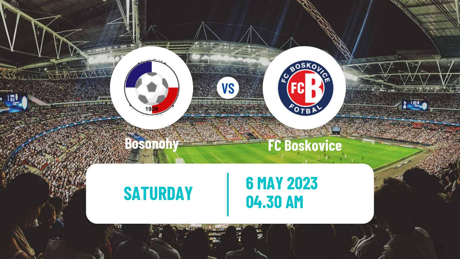 Soccer Czech Jihomoravsky KP Bosonohy - Boskovice