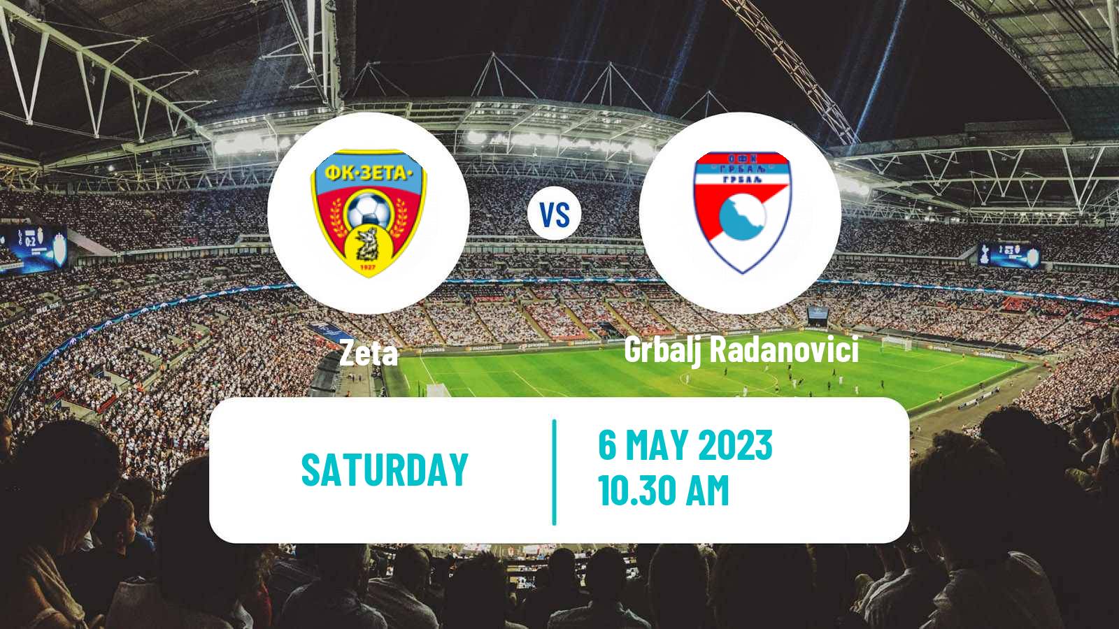 Soccer Montenegrin Druga Liga Zeta - Grbalj Radanovici