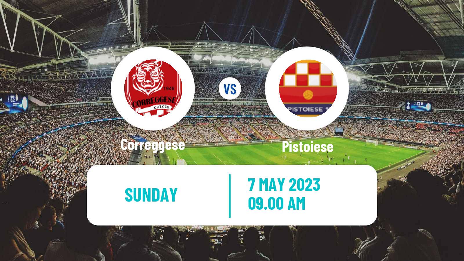 Soccer Italian Serie D - Group D Correggese - Pistoiese